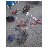 Large Collection of Assorted Used and Vintage Hand Tools, Masonry Tools, and Power Tool Accessories