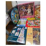 Small Collection of Vintage and New Puzzles