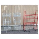 Three Wire Display Shelves
