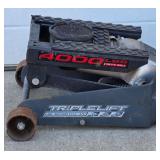 4000 Lb Triple Lift Car Jack