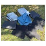 Assorted Tarps, Moving Blankets & Automotive Floor Mats -Large Utility Lot – Howard City Off-Site