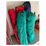 Lot of 5 Folding Camping Chairs with Carrying Bags -Assorted Colors – Howard City Off-Site