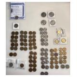 Lot of 95 - US Dollar Coins From Various Estates - Presidential / IKE / SBA and Others!