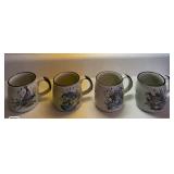 Set of 4 Ceramic Wildlife Mugs with Game Bird & Waterfowl Designs – Howard City Off-Site