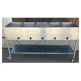 Avantco Model 177STE5S Five Pan Open Well Electric Steam Table