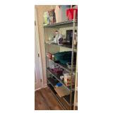 Large Adjustable Chrome Wire 5-Tier Metal Storage Shelving Unit – Howard City Off-Site