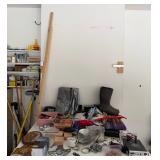 Garage Table Contents Lot Cobra CB Radio, Harley-Davidson Emblem, Hardware & More – Howard City Off-