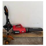 Bauer 20V Cordless Leaf Blower & WORX 20V String Trimmer/Edger Yard Tool Lot – Howard City Off-Site