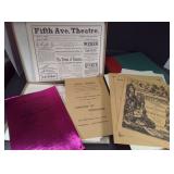 1958 Heritage Press Gilbert & Sullivan First Night Opera Book Program Portfolio Slipcase – Pottervil