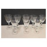 8 Gorgeous Etched Glass Goblets