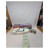 Vintage Virgo Radio Controlled Motor Yacht