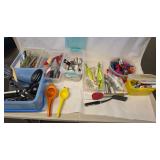 Variety of Household Kitchen Utensils - Kitchenaid, Farberware, and More