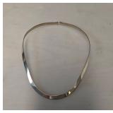 925 Sterling Brutalist Style Necklace