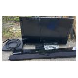 Panasonic TV, Vizio Soundbar Model SB4020E-AO, and Sony PS3 Console with Accessories – Grand Rapids 