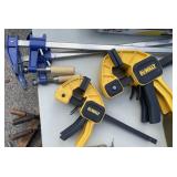 Assorted Bar and Trigger Clamp Lot - Total of 6 Clamps (2 of 2) – Grand Rapids Off-Site
