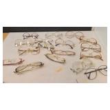 Large Collection of Vintage Glasses