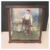 Unique Hand Made Bike Vignette - 14.5 x 16 x 7.5