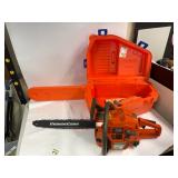 Husqvarna 136 Gas Chainsaw w/ Plastic Case