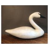 23" Wooden Swan Decoy by The Jennings Decoy Co. Saint Cloud MN