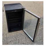 Antarctic Star JC-128VEL-F Glass Door Wine & Beverage Cooler, Stainless Trim
