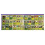 36 Assorted "Green" Pokemon Cards