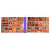 36 Assorted "Orange" Pokemon Cards