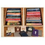 Three Boxes of Books on Collecting Glassware, Pottery & Porcelain