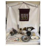 Small Collection of Various Vintage Home Decorations