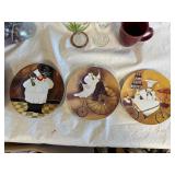 Collection of Vintage Certified International "Dinner is Served" Ceramic Dinnerware