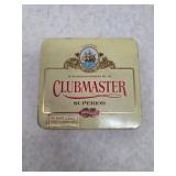 Vintage Clubmaster Superior No. 141 Cigarillo Tin with Cigarillos