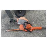 Black and Decker 18 Inch Hedge Trimmer and Model 8224 Edger Trencher Lot - Grand Rapids Off-Site