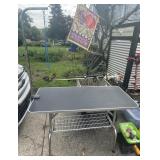 Folding Pet Grooming Table with Adjustable Arm, Noose, and Storage Basket - Grand Rapids Off-Site