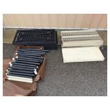 Pair of Plastic Shelves
