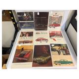 Collection of 9 Vintage Car Adverts