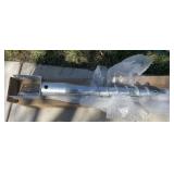 Vevor Galvanized Steel Fence Post Anchor Ground Spike - Model UX-3.5-27-1 - Grand Rapids Off-Site