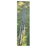 Assorted Metal Lot with Aluminum Channels and Round Metal Rods - Grand Rapids Off-Site
