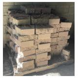 Pallet of Approximately 100 Concrete Retaining Wall Blocks - Grand Rapids Off-Site