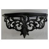 Vintage Black Decorative Shelf