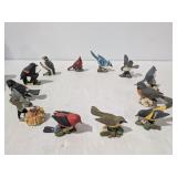 The Danbury Mint Vintage Hanging Wooden Birdhouse Wall Calendar With Date Tiles & Month Bird...