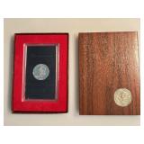 1971 S - Eisenhower Silver Dollar in Original Government Packaging - "Brown Ike" (2 of 2)