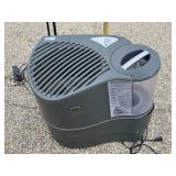 Lasko Recirculating Humidifier with Digital Controls, Large Room Console Style, Gray