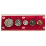 1960 U.S. Proof Set - Contains 3 Silver Coins
