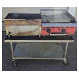 Avantco Commercial Countertop Gas Griddle