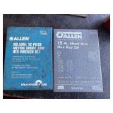 Allen Short Arm Hex Key Sets - Metric and Imperial