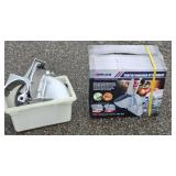 Omcan Food Slicer and Grater/Shredder Attachment