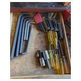 Hex Key Lot: Large Allen Wrenches, Bondhus Ball End Hex Drivers, Folding Sets, Hex Bit Sockets