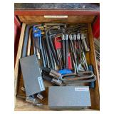 Large Hex Key Lot: Eklind Ball End Sets, Folding Sets, T-Handles & Armstrong Hex Bit Socket Sets