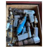 ARO Pneumatic Air Drill Lot with Master Power, Cummins Air Tools, Die Grinder & Wire Wheels