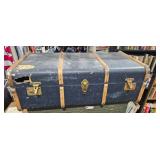 Vintage Mid Size Steamer Trunk - Estate Sales Warehouse (GR)