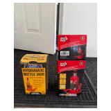 Central Hydraulics 4-Ton & Torin Big Red 6-Ton Hydraulic Bottle Jacks - Howard City Off-Site